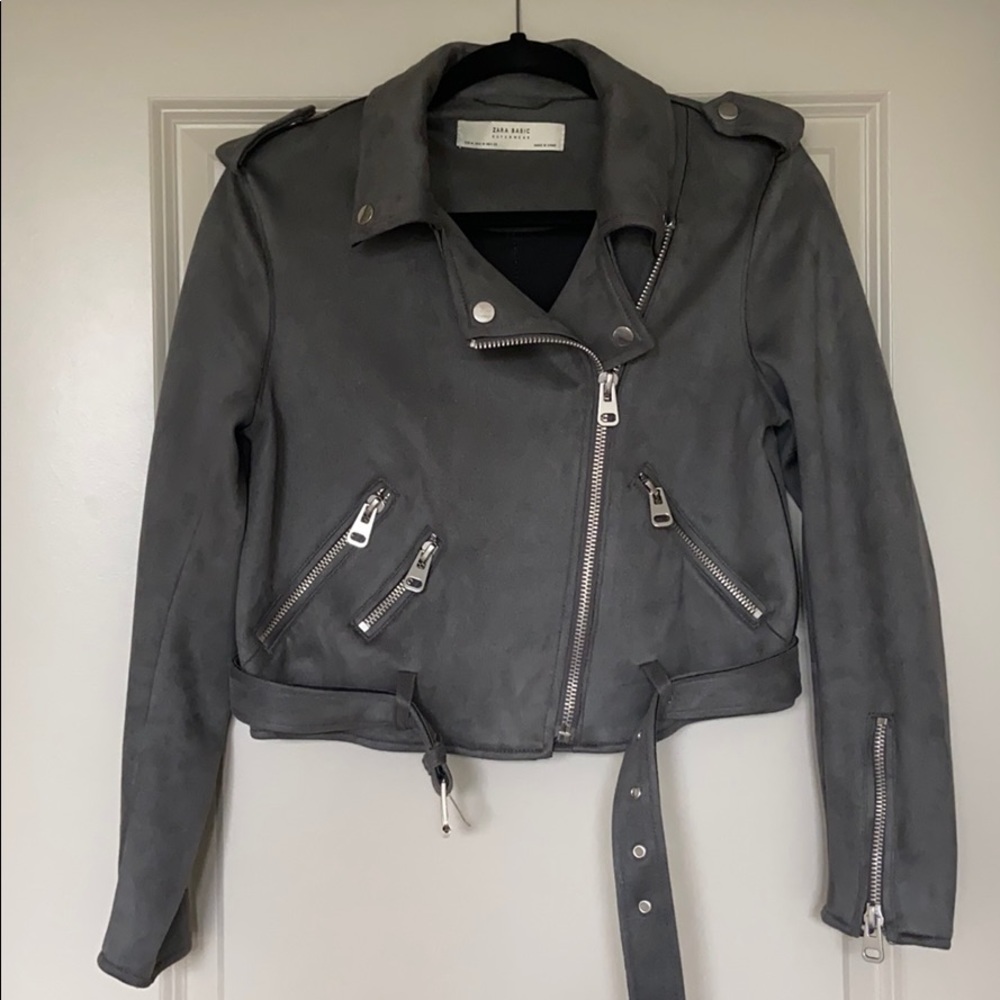 Zara suede jacket